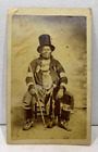 Antique Native American Chief Photograph-Unidentified-CDV