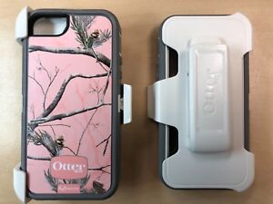 OtterBox Defender Series Case/Holster For Apple iPhone 5 5S Real Tree Camo Pink