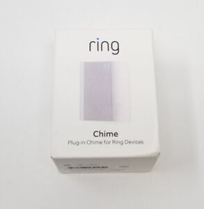 New Ring Door Chime - White 2nd Generation Plug In For Ring Devices