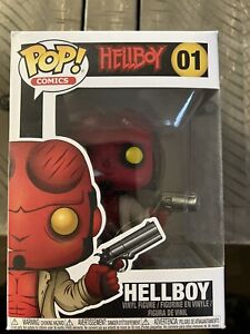 Funko Pop Comics Hellboy Vinyl Figure Hellboy #01 (B3)