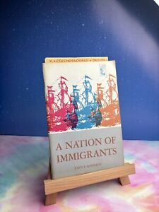 True First Edition~Original Booklet & Map~A NATION OF IMMIGRANTS~JOHN F. KENNEDY