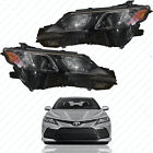 For 2021 2022 Toyota Camry LE SE LED Black Headlights Assembly Left Right Pair (For: 2021 Toyota Camry SE)