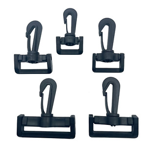 Pack10 3/4 Inch Swivel Snap Hooks,Plastic Heavy Duty Lobster Claw Clasp Clip