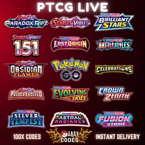 Codes Booster Pokemon TCG Live Pack Instant delivery