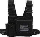 Radio Chest Harness Chest Front Single Pack Pouch Holster Vest Rig for Motorola