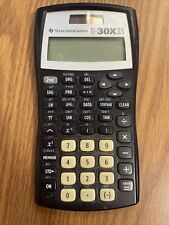 Texas Instruments TI-30X IIS 2-Line Scientific Calculator Black, Needs Battery
