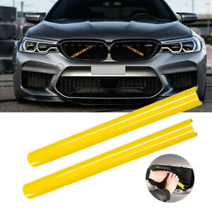 Grill Bar V Brace For BMW F31 F30 3 Series Front Grille Trim Strips Cover Yellow (For: 2021 BMW X5 xDrive40i 3.0L)