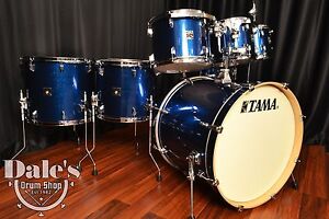 Tama drums set Superstar Classic Maple Indigo Sparkle 7 piece CK72S ISP kit NEW