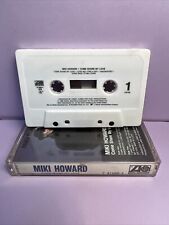 Miki Howard ‎Come Share My Love 1986 Cassette Tape First Edition VG+