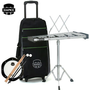 Mapex MPK32PC Percussion Kit w/ Intergrated Roller Bag, Sticks and Mallets