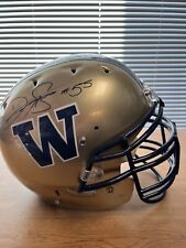 Danny Shelton Signed Game Used Washington Huskies Game Used Helmet