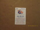 Tidewater Tides Vintage Defunct Circa 1988 Team Logo Baseball Pocket Schedule