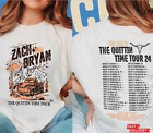 Zach Bryan The Quittin Time Tour 2024 Shirt For Fan Concert Country Music unisex