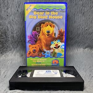 Bear in the Big Blue House - Home Sweet Home VHS Tape 1998 Jim Henson Volume 1
