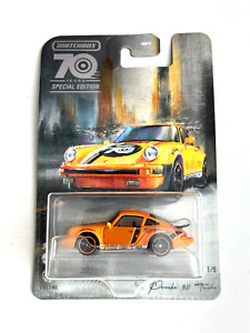 Matchbox '80 Porsche 911 Turbo #1 - 2023 Moving Parts 70 Years Special Edition