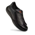 NEW Mezlan Dress Sneaker Shoes Genuine Leather Calico Deerskin Slip On Black