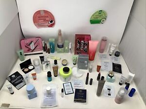 Huge Lot Of  50 Pieces Clinique & Lancôme Full, Travel And Sample Size