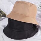 Reversible Bucket Hat Black And Beige Adult Unisex