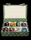 New Listing Cloisonne Floral Trinket Boxes Set of 8 With Presentation Box.