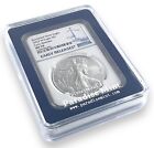 2023 W Burnished Silver Eagle NGC MS70 - Early Releases - Blue Label w/Blue Case