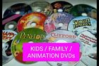 KIDS / FAMILY / ANIMATION Genuine Movie DVDs  *DISC & Artwork ONLY* YOUR CHOICE!