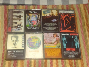 Lot Of 8 Cassettes Pop/Rock/80s/Power Station/The Cars/Soho