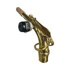 Alto saxophone neck bend built-in mic port - compatible w/ CYN mics - US shippin
