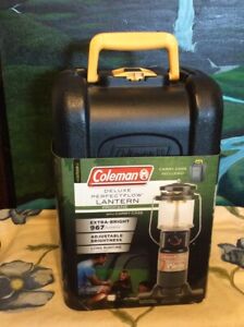 Coleman Lantern Perfect Flow 967 With Case M#5155