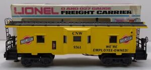 Lionel 6-9361 O Gauge Chicago & North Western Bay Window Illuminated Caboose EX