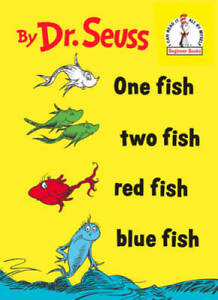 One Fish Two Fish Red Fish Blue Fish (I Can Read It All by Myself) - GOOD