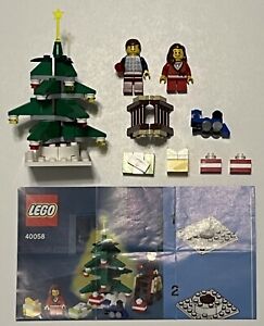 LEGO Christmas 40058 Decorating the Tree - 100% Complete with Figures & Manual