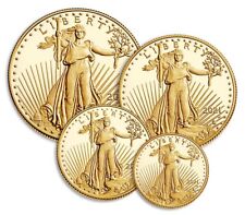 New Listing2021 American Eagle Gold Proof Four-Coin Set - Limited Edition - 21EFN