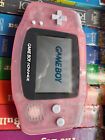 New ListingGameBoy Advance ~ Pink Game Boy Advance ~Tested Working Nintendo Gba Handheld