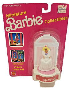 Barbie Happy Holidays Miniature 1988 1989 Mattel Collectibles Barbie 7478 NIP