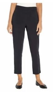 Banana Republic Ladies Black Size 10 Tapered Pull On Pants