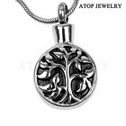 NEW Tree of Life Cremation Jewelry - Urn Necklace for Ashes - Keepsake Memorial