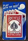 Original Packaging, Vintage Bicycle Rider Pack Poker Playing Cards USA