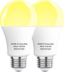 2 Pack LED Grow Light Bulbs A19 Bulb, Full Spectrum Plant Light Bulb, 9W E26 Gro