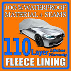 110 Layer Car Cover Outdoor Waterproof Scratchproof Breathable 60 70 80 90 100 K (For: Mercury Cyclone)