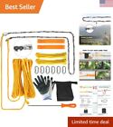 48 Inch High Limb Rope Saw - Portable Folding Chain Saw for Camping & Survival