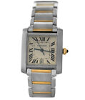 Cartier Tank Francaise 2302 18k Gold Two Tone 28MM Unisex Automatic Watch
