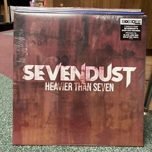 NEW SEALED-Sevendust Heavier Than Seven Vinyl RSD 2024 Red/Black Splatter
