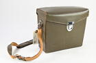 Leica M Universal Shoulder Bag Carrying Case Leather Green M2 M3 Vintage #G711