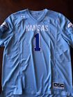 Limited edition Kansas Jayhawks strategy football jersey - Powder blue - XXL