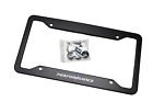 For BMW Black Aluminum Steel License Plate Frame M performance Style (For: 1967 BMW)