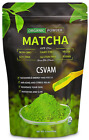 Organic Matcha Tea Powder Premium Grade 100g Pack Japanese Matcha & Wooden Spoon