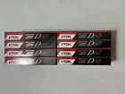 Lot of 8 TDK Metal IEC1 4 D60, 60 Minute Blank Audio Cassette Tapes, New, Sealed