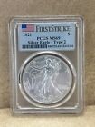 New Listing2021 $1 Type 2 American Silver Eagle PCGS MS69 FS Flag Label