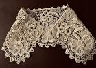 Antique Chemical Lace Adorable Baby Collar   Exotic Flower Ornamental Pattern