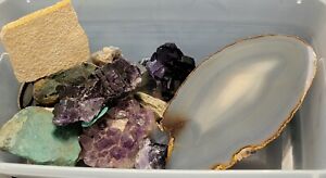 New ListingRock Mineral Crystal Collection Lot 17 Specimens